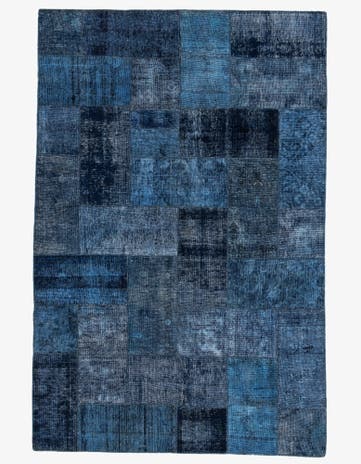 6' 9 x 10' 3 Hand Knotted Ultra Vintage Persian Wool Rug