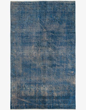 5' 10 x 9' 10 Hand Knotted Ultra Vintage Persian Wool Rug