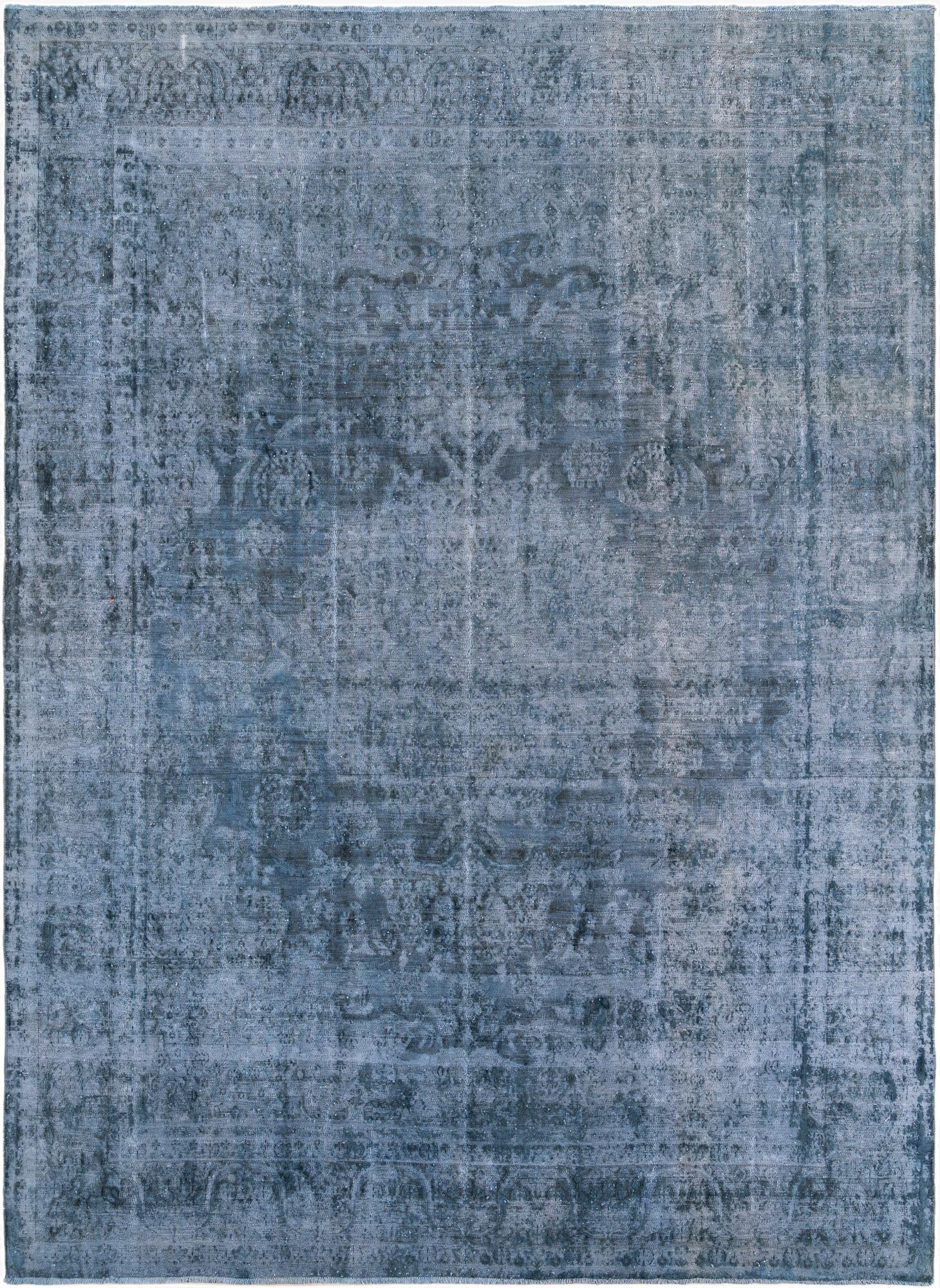 9' 8 x 13' 2  Hand Knotted Ultra Vintage Persian Wool Rug