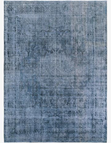 9' 8 x 13' 2 Hand Knotted Ultra Vintage Persian Wool Rug