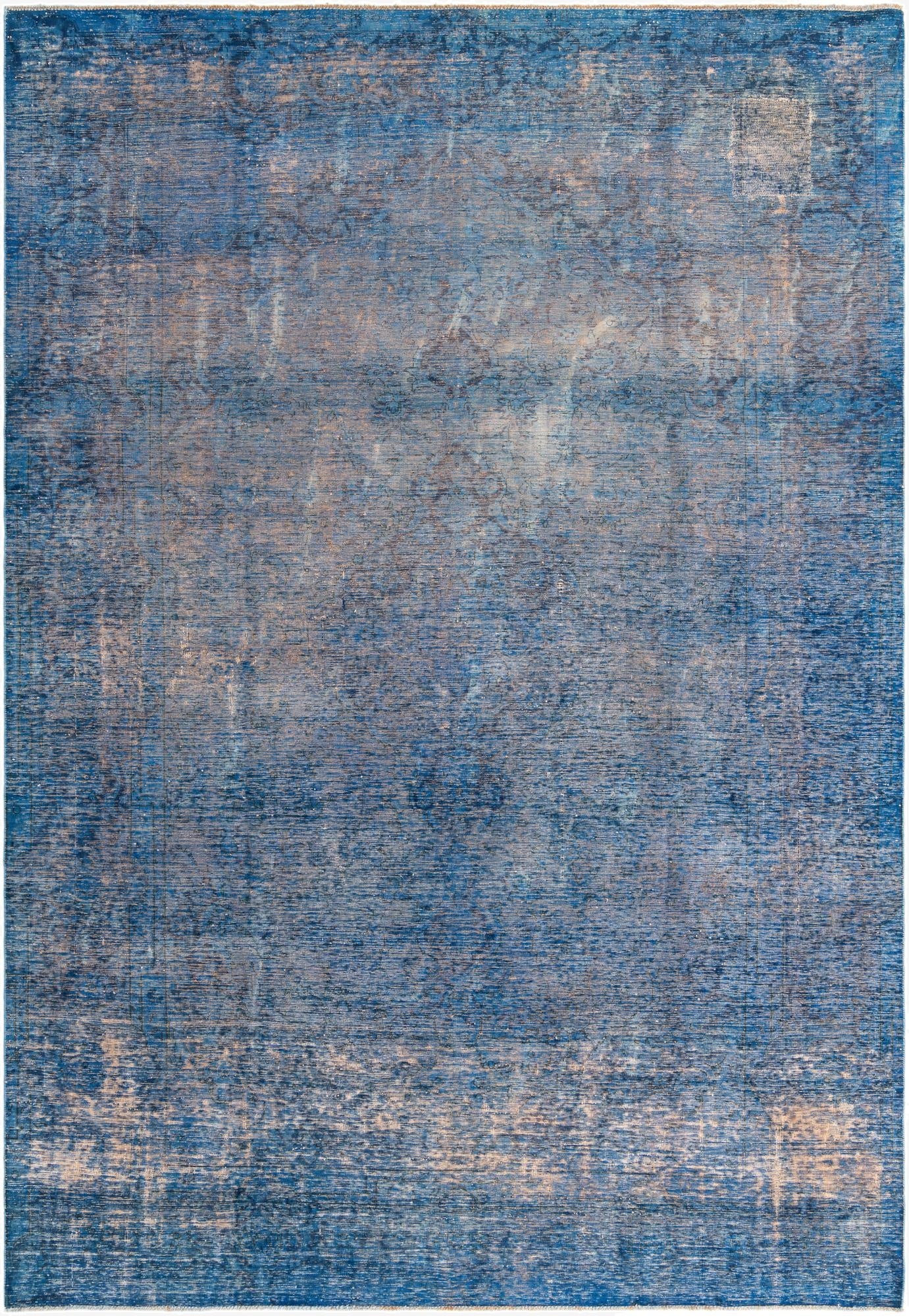 Primary image 7' 10 x 11' 5  Hand Knotted Ultra Vintage Persian Wool Rug