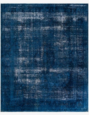 9' 5 x 11' 8 Hand Knotted Ultra Vintage Persian Wool Rug