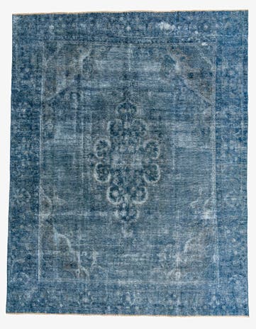 9' 4 x 11' 10 Hand Knotted Ultra Vintage Persian Wool Rug