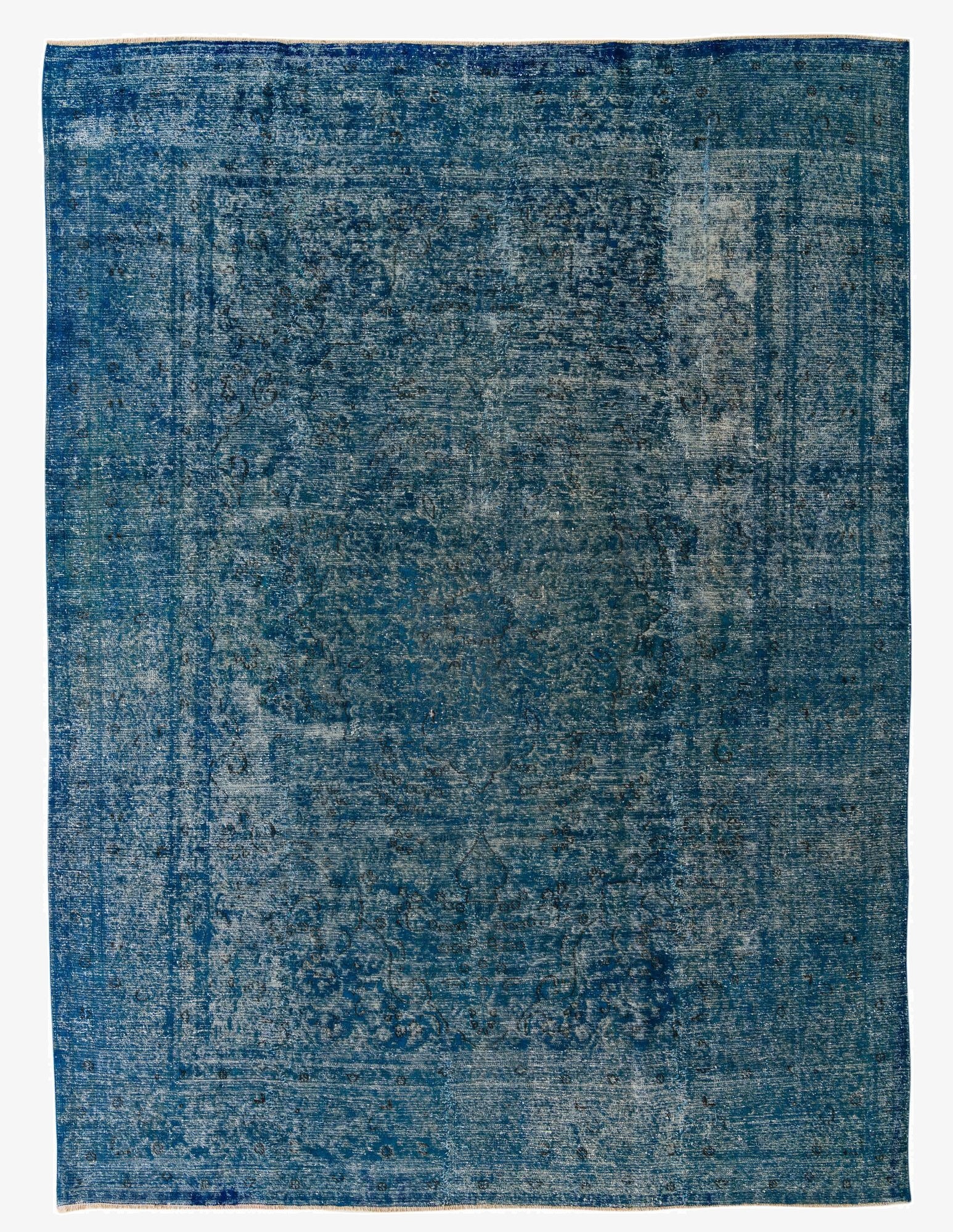 9' 6 x 12' 7  Hand Knotted Ultra Vintage Persian Wool Rug