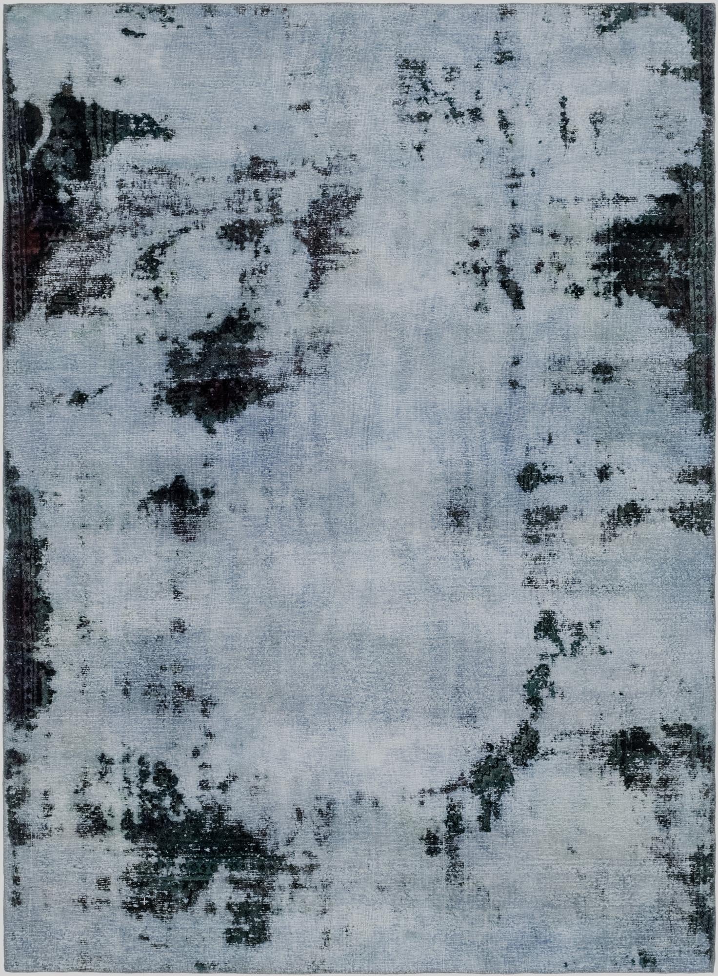 6' 7 x 8' 9  Hand Knotted Ultra Vintage Persian Wool Rug