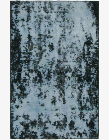 3' 7 x 5' 8 Hand Knotted Ultra Vintage Persian Wool Rug