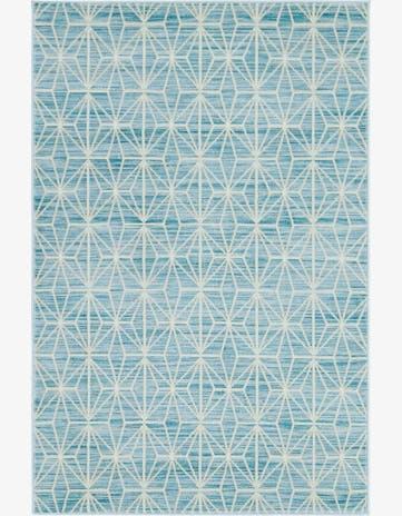 Jill Zarin Blue Uptown Fifth Avenue Rug