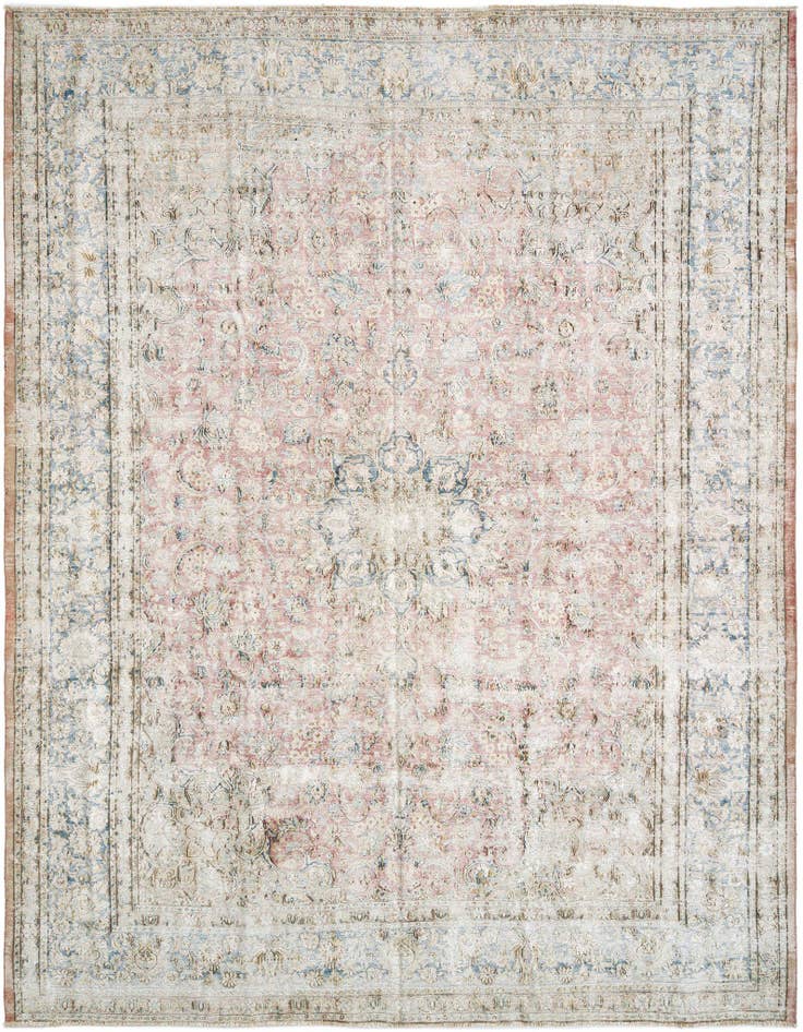 Detail image of 10' 8 x 13' 6 Vintage Royal Wool Rug