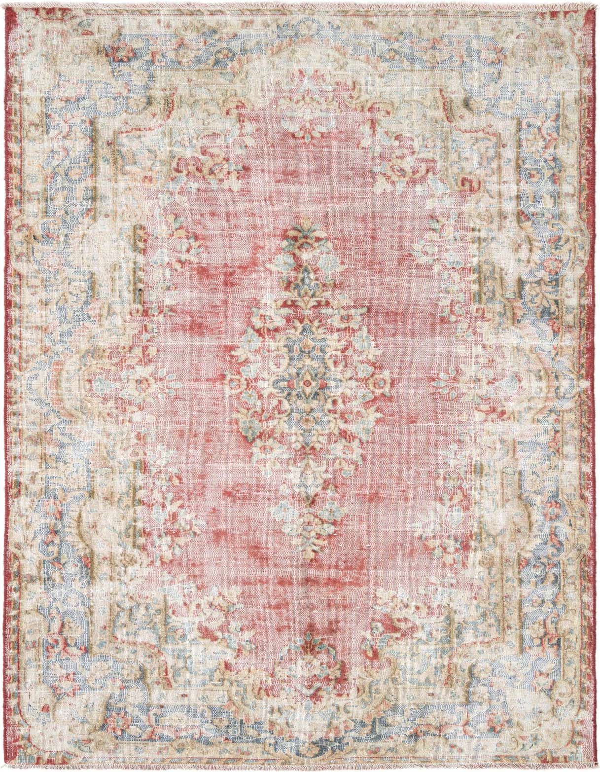 Primary image 4' x 6' 6 Vintage Royal Wool Rug