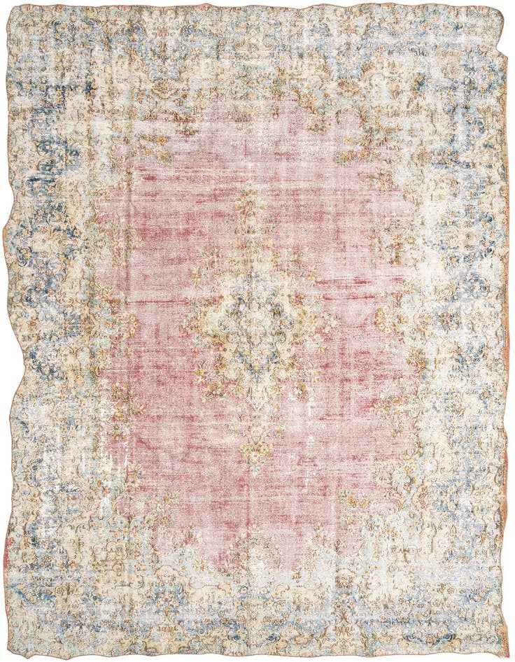 Detail image of 8' 4 x 12' Vintage Royal Wool Rug