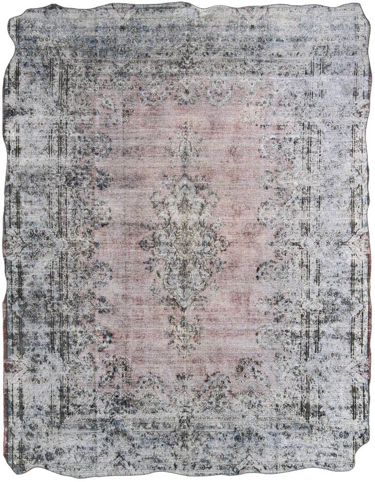 Detail image of 9' 6 x 13' 6 Vintage Royal Wool Rug