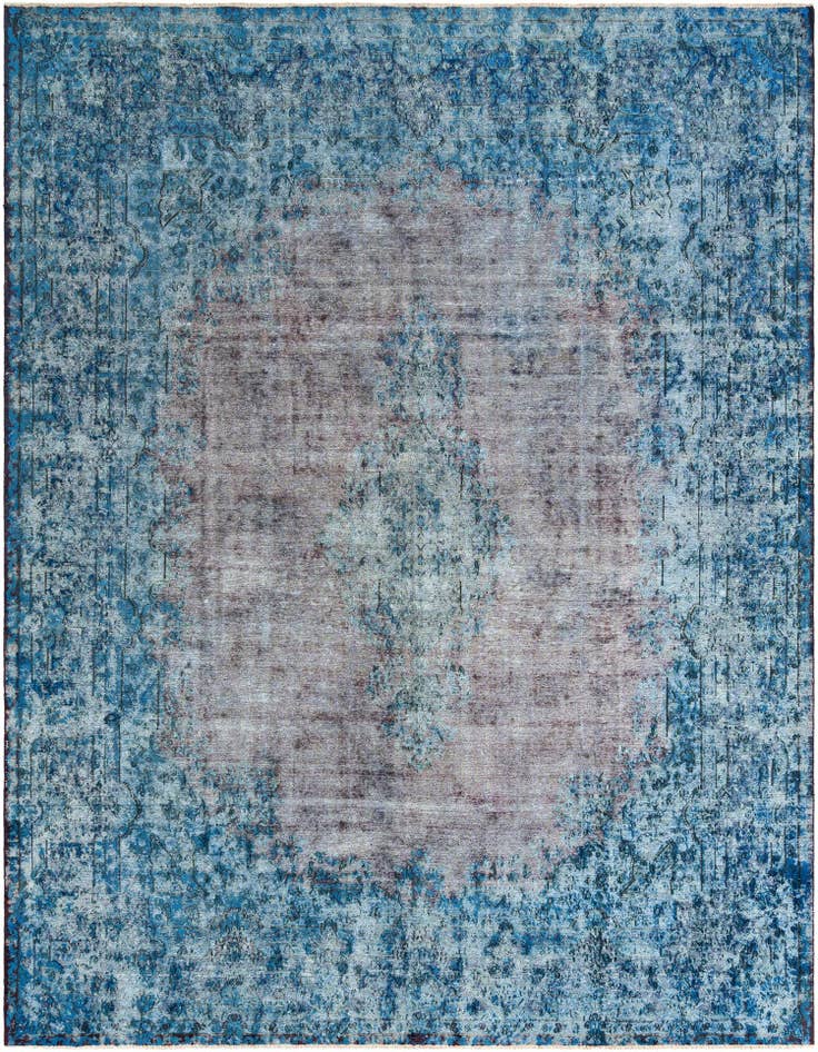 Detail image of 9' 9 x 13' Vintage Royal Wool Rug