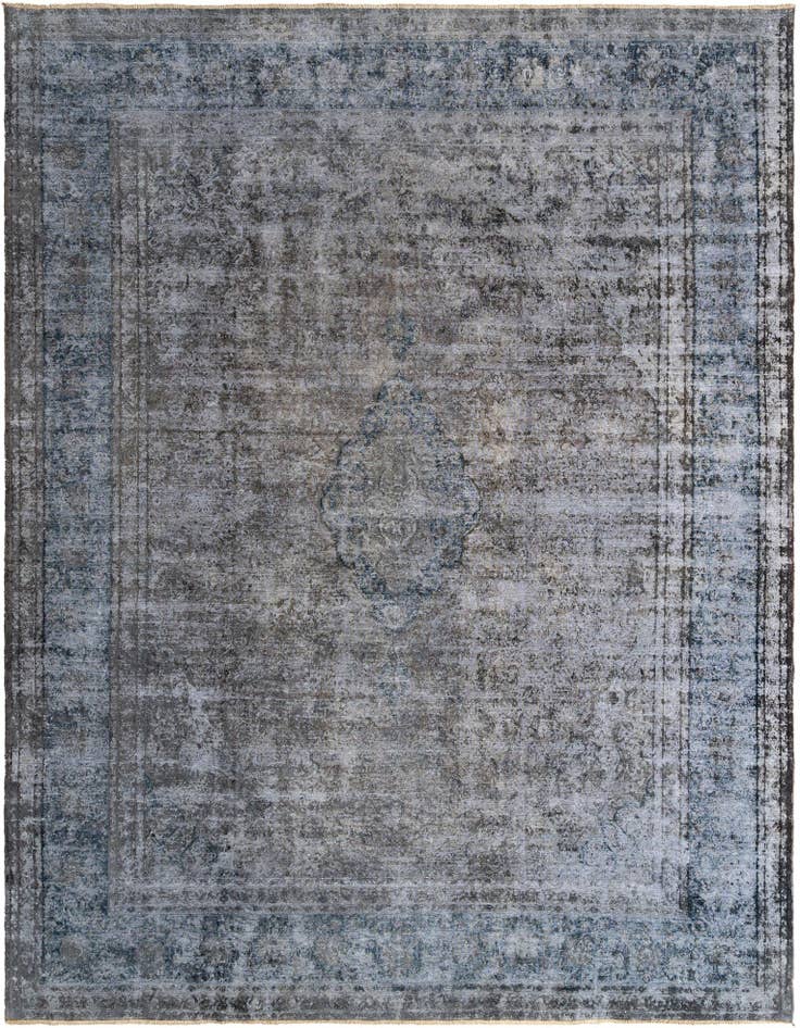 Detail image of 9' 11 x 12' 11 Vintage Royal Wool Rug