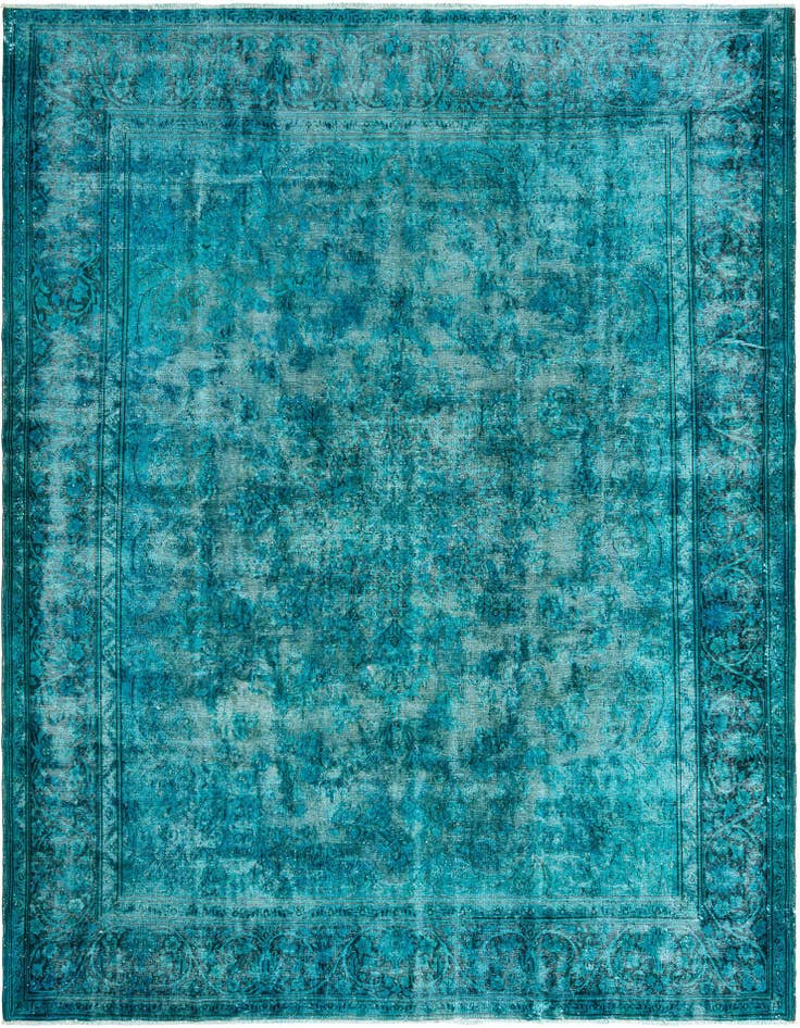 Detail image of 9' 9 x 13' Vintage Royal Wool Rug