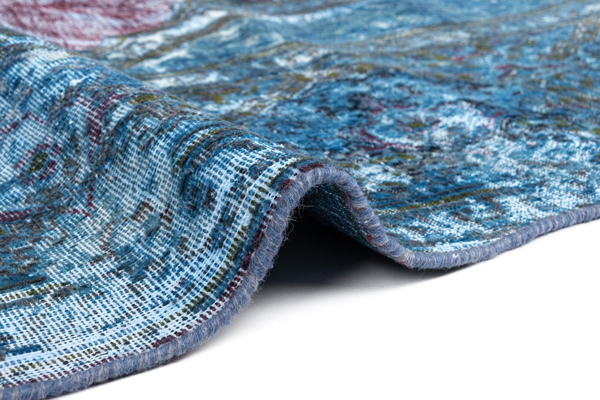 9' 10 x 13' 5 Vintage Royal Wool Rug