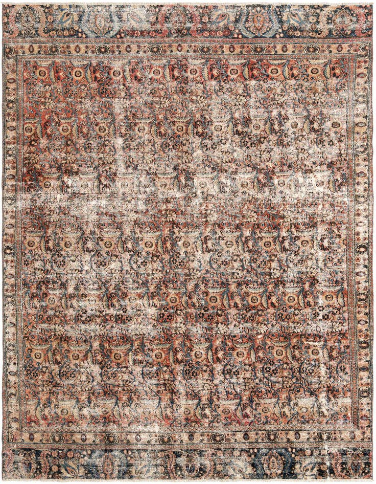 Detail image of 7' 5 x 12' 2 Vintage Royal Wool Rug
