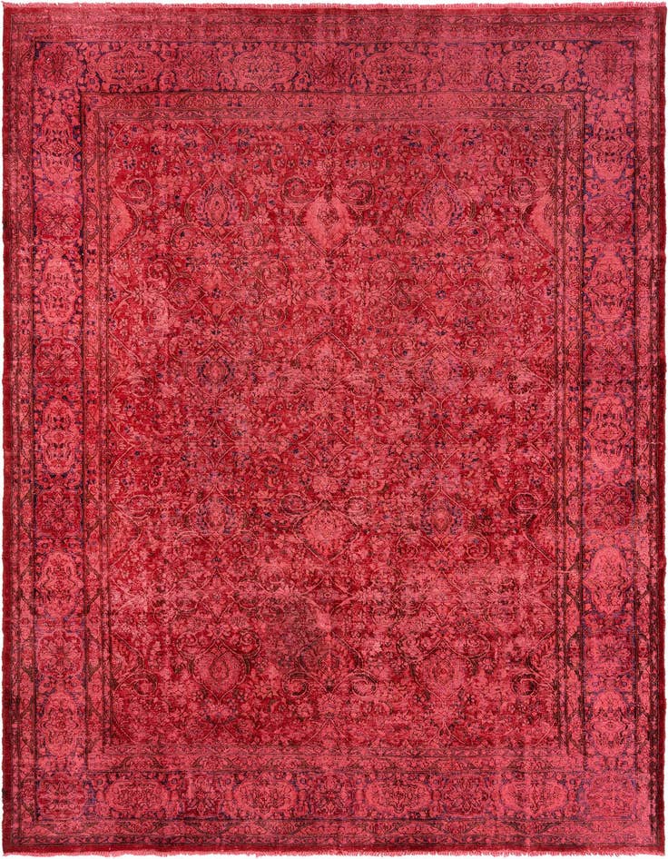 Detail image of 10' 1 x 14' 1 Vintage Royal Wool Rug