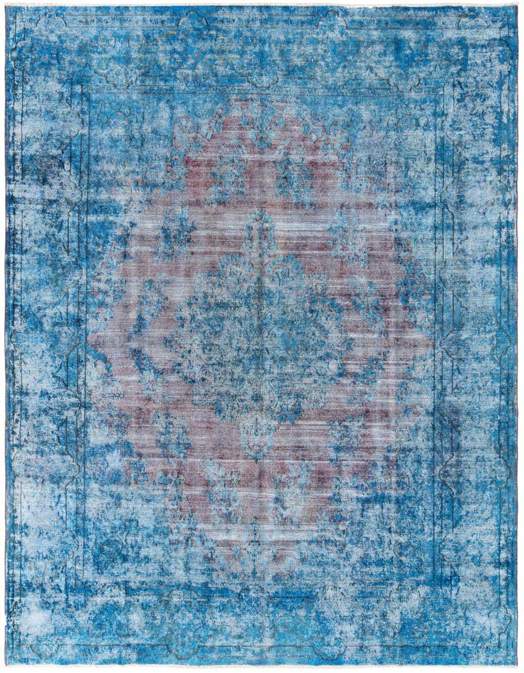 Detail image of 9' 9 x 13' Vintage Royal Wool Rug