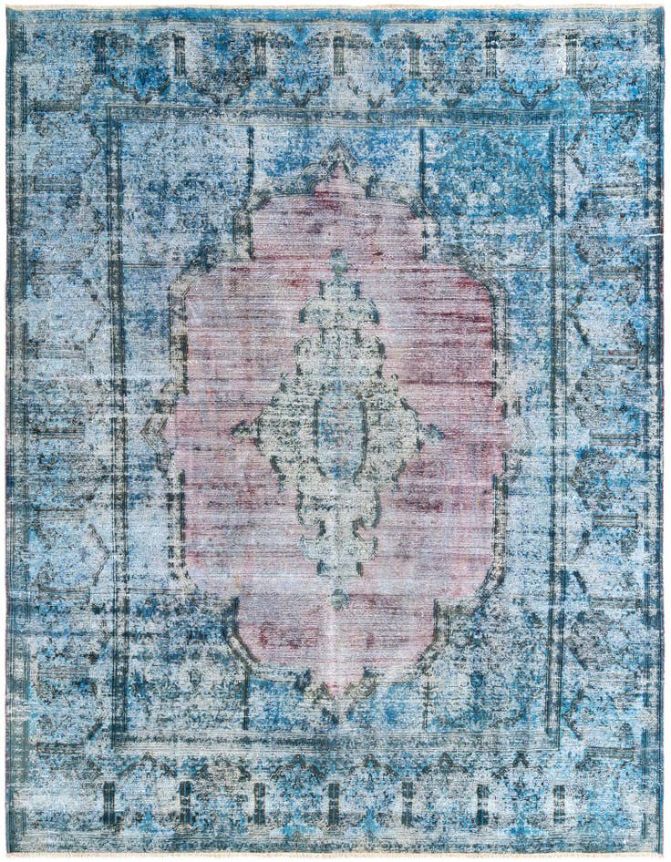 Detail image of 10' 1 x 12' 9 Vintage Royal Wool Rug