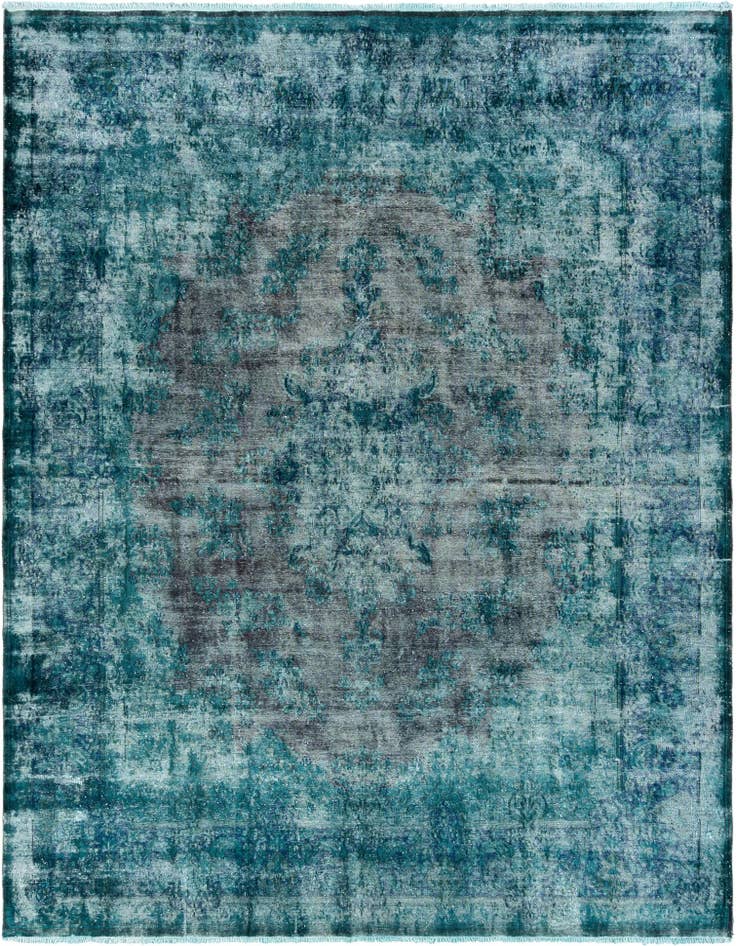 Detail image of 9' 10 x 13' Vintage Royal Wool Rug