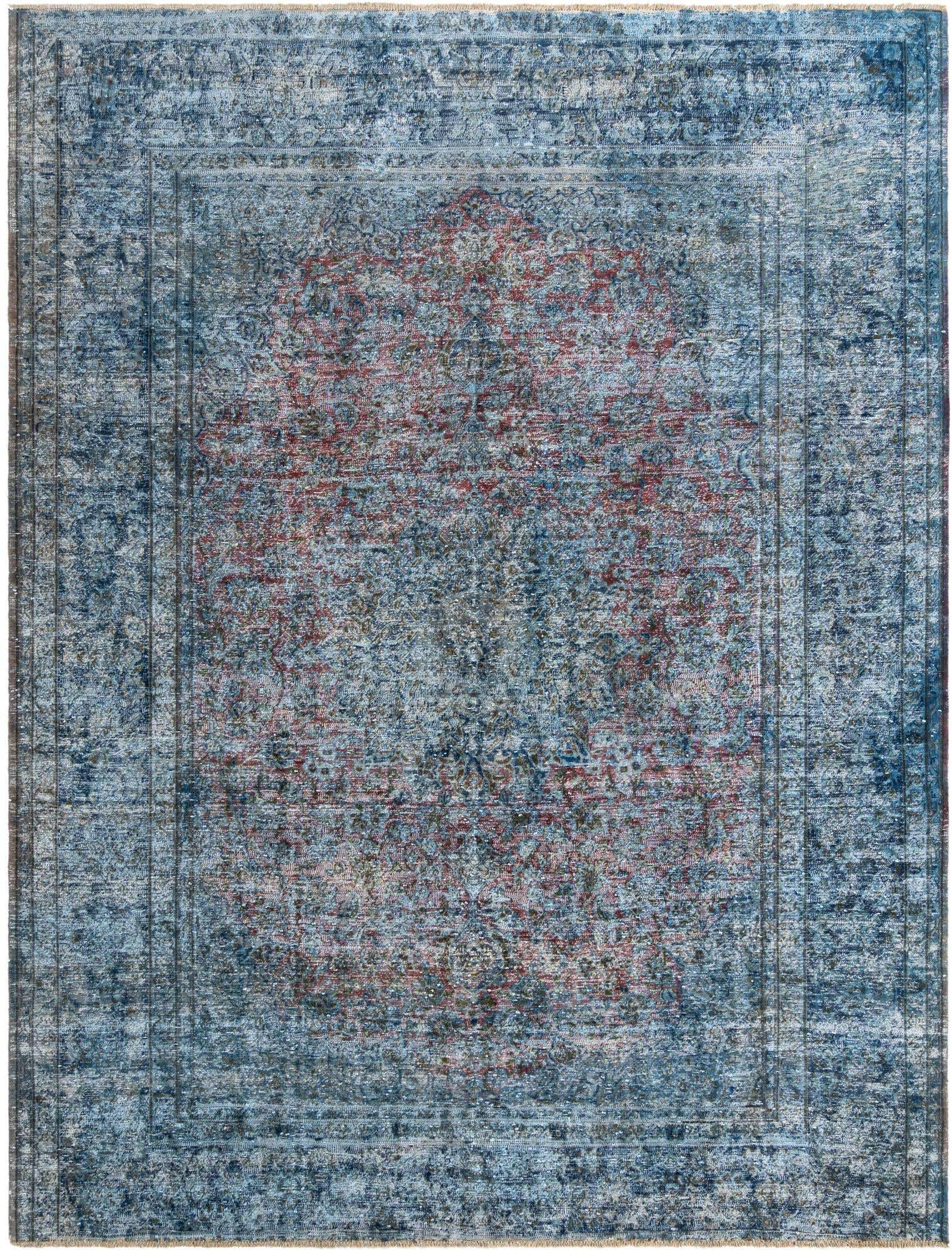 9' 10 x 12' 9 Vintage Royal Wool Rug