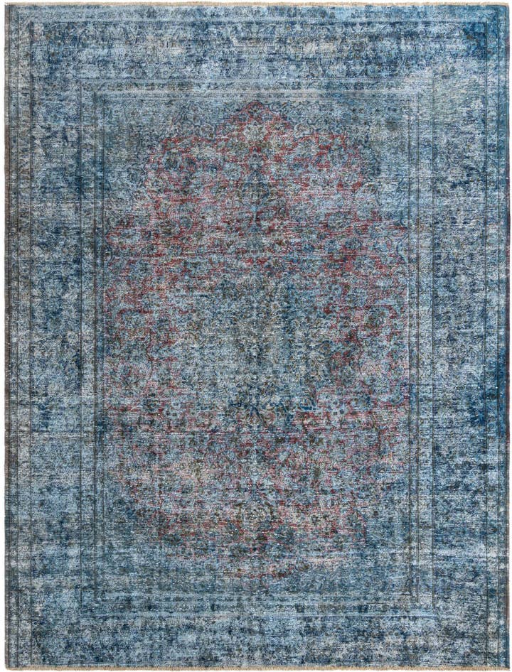 Detail image of 9' 10 x 12' 9 Vintage Royal Wool Rug