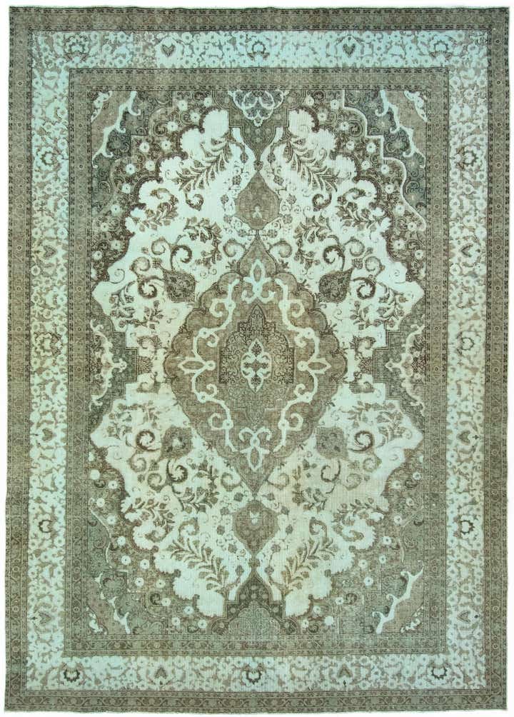 10' x 13' 11 Hand Knotted Vintage Royal Persian Wool Rug