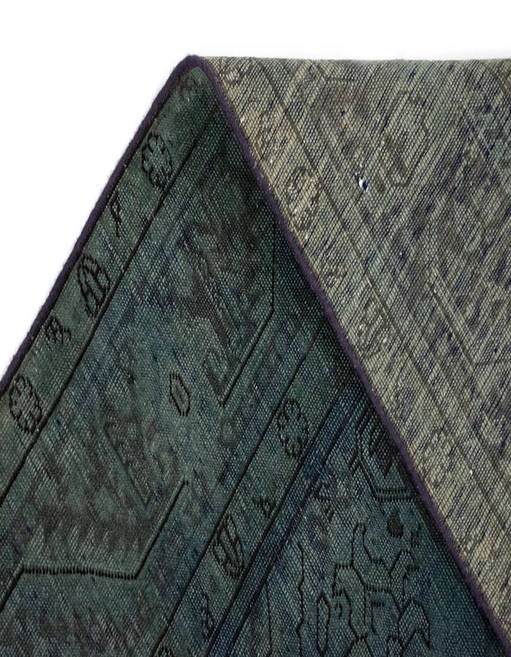 Detail image of 6' 6 x 9' 1 Hand Knotted Vintage Royal Persian Wool Rug