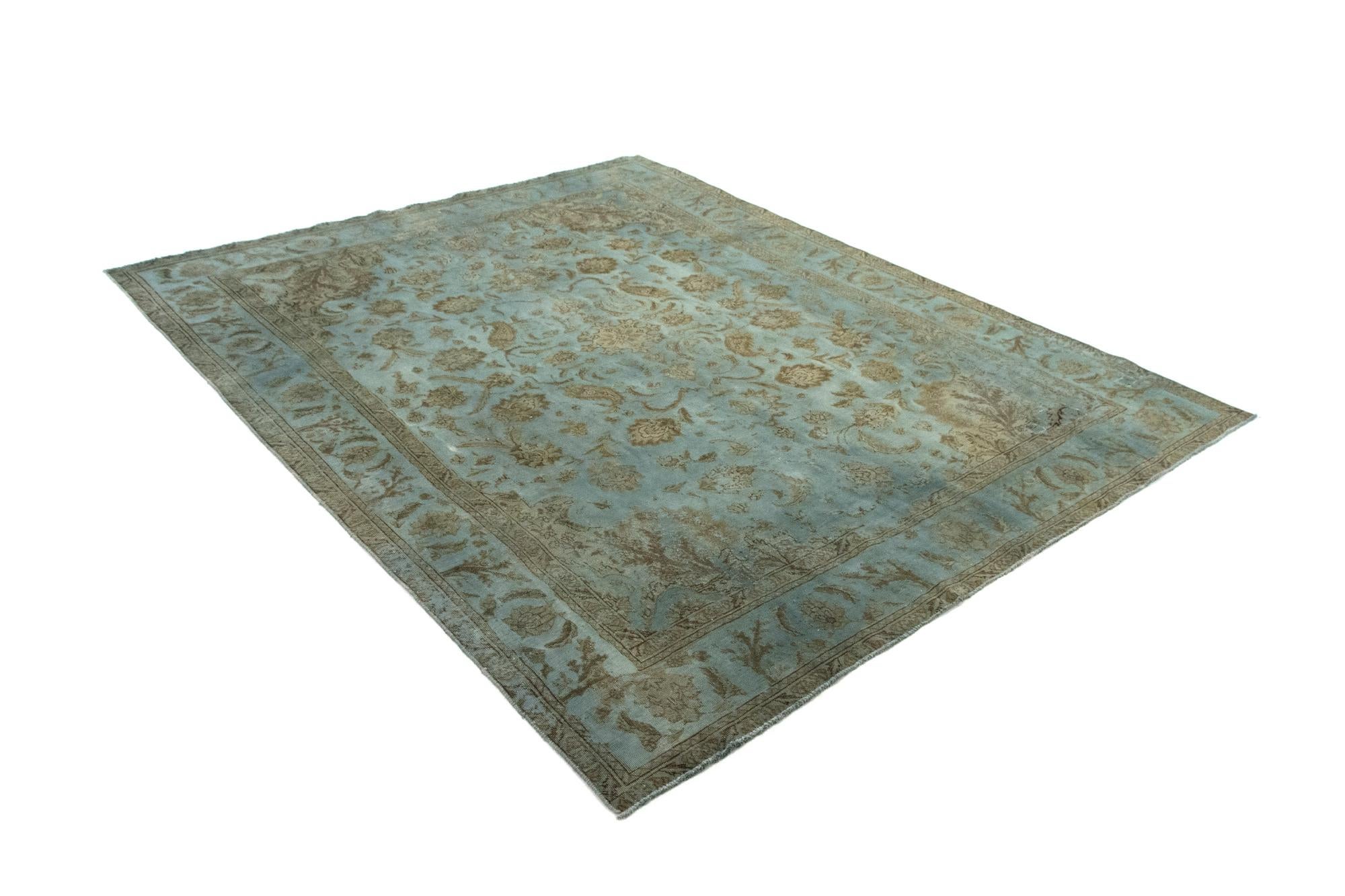 9' 2 x 11' 5 Hand Knotted Vintage Royal Persian Wool Rug
