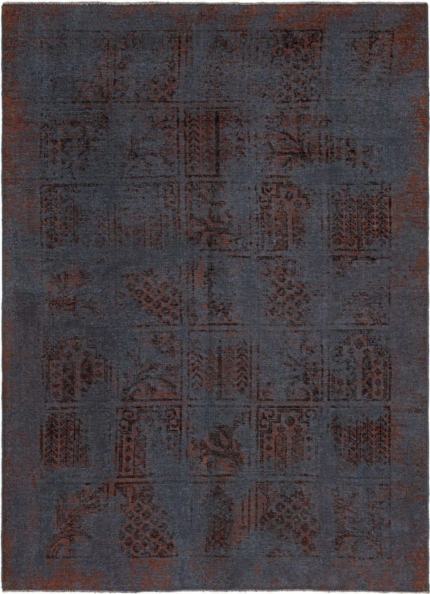 4' 6 x 6' 4 Vintage Royal Wool Rug