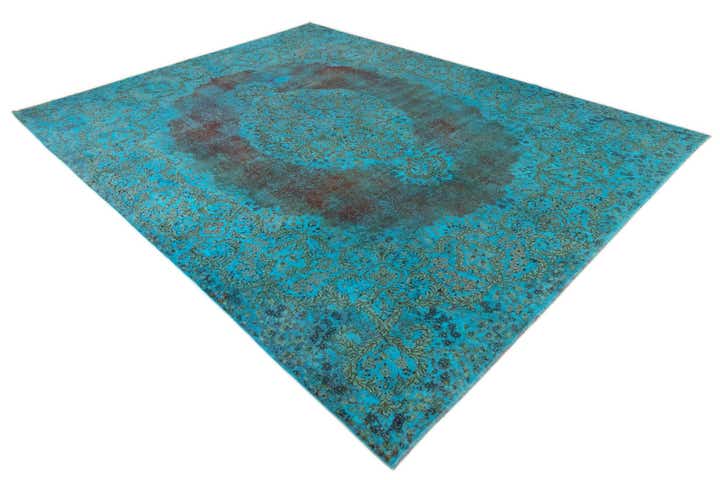 9' 5 x 12' 4 Vintage Royal Wool Rug