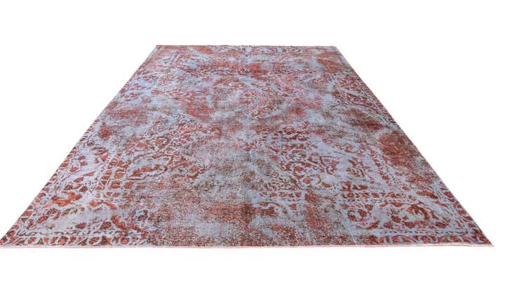 9' 1 x 12' 2 Vintage Royal Wool Rug
