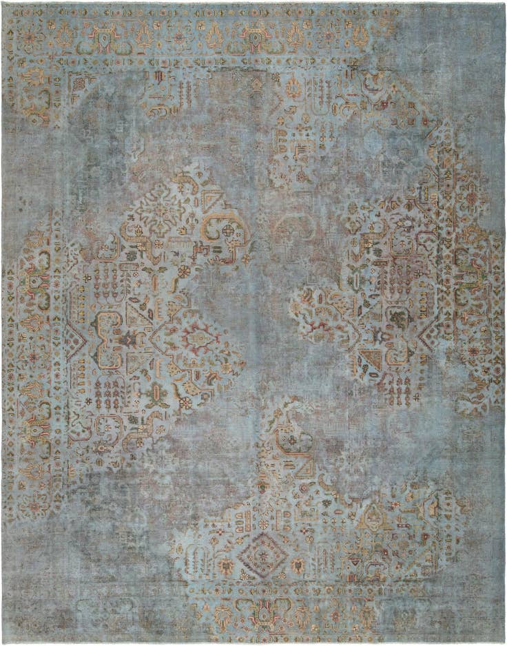 Detail image of 9' 11 x 12' 10 Vintage Royal Wool Rug