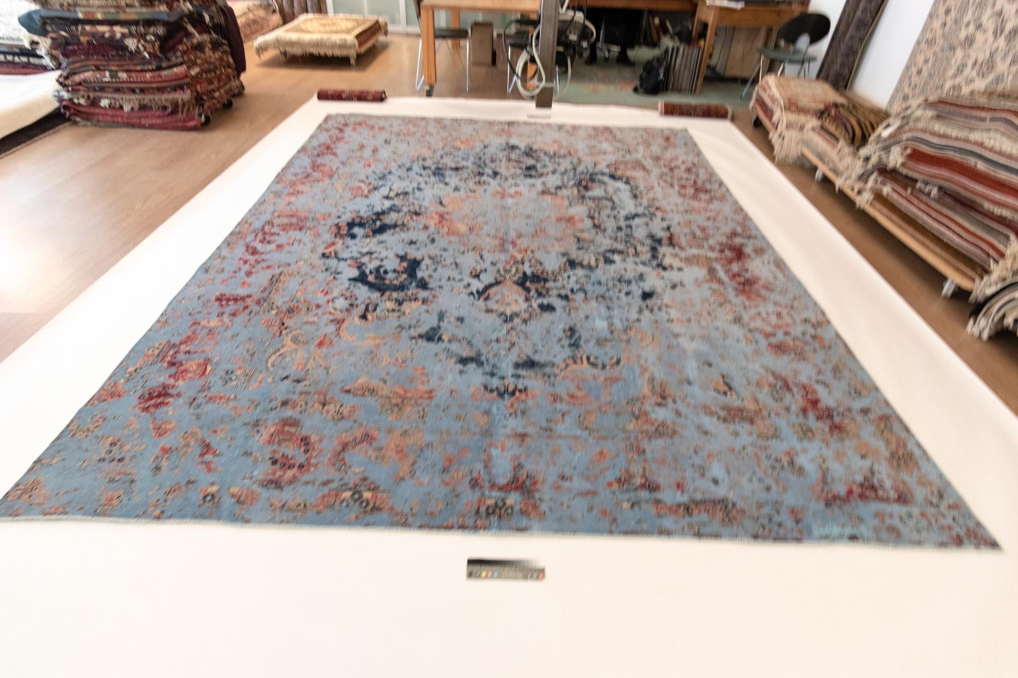 9' 3 x 12' 9 Vintage Royal Wool Rug