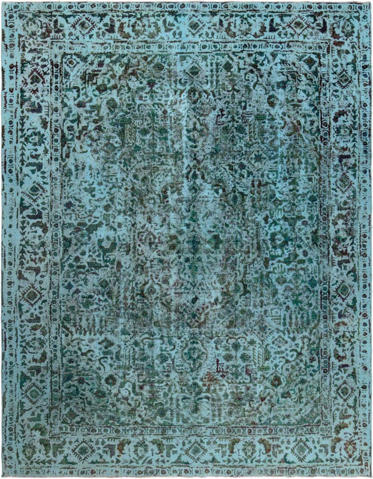 Detail image of 9' 5 x 12' 2 Vintage Royal Wool Rug