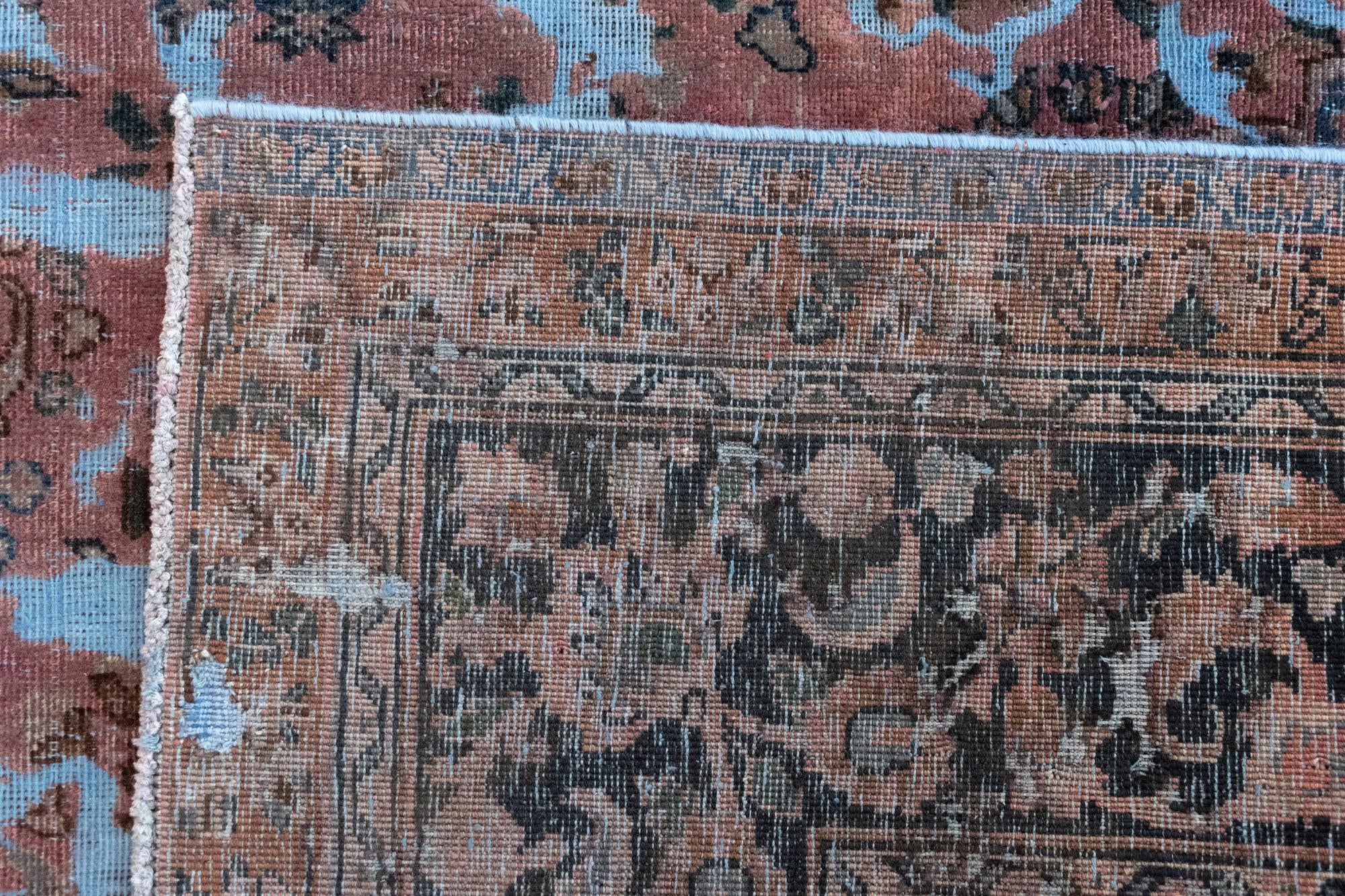 7' 11 x 10' 8 Vintage Royal Wool Rug