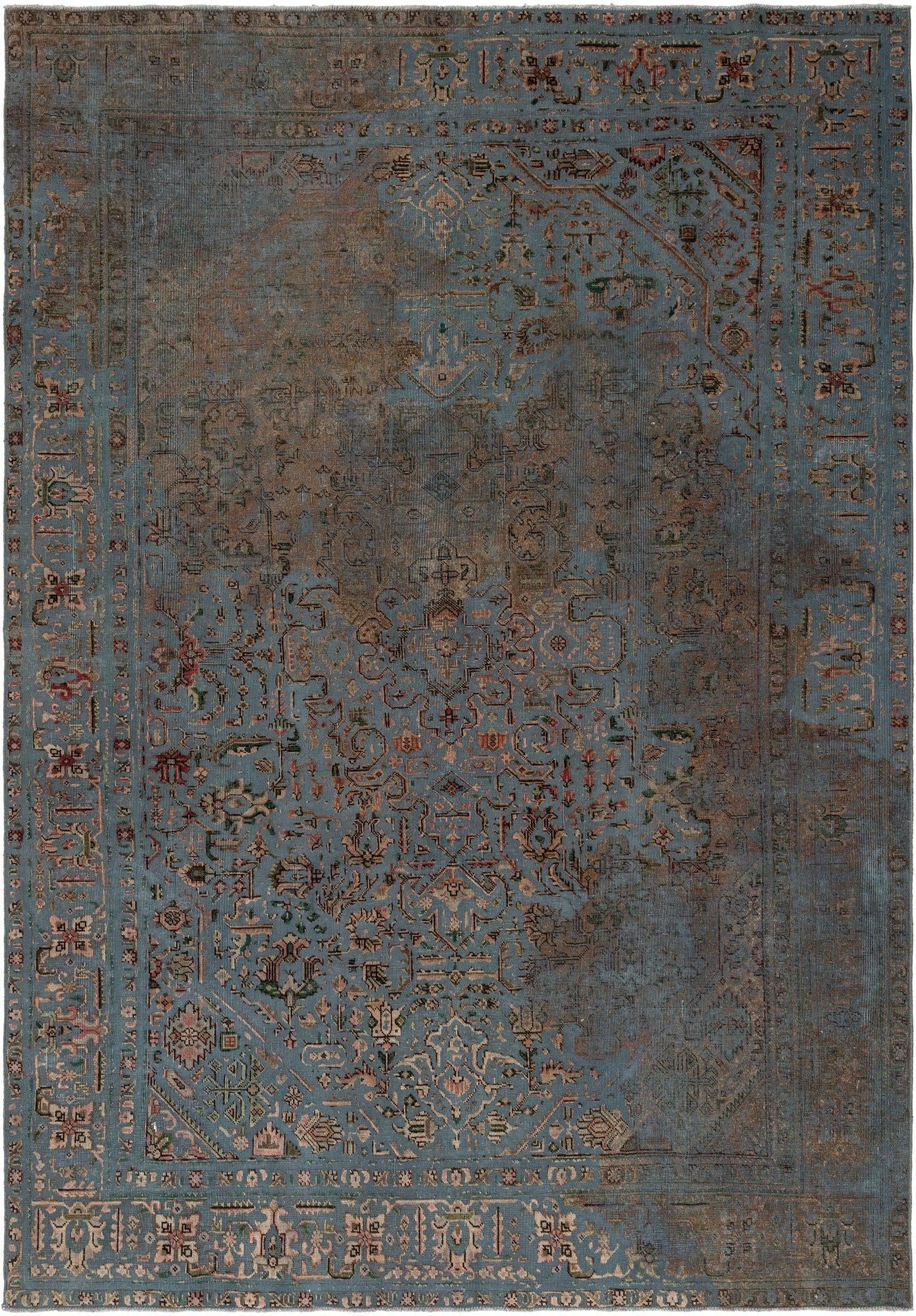 6' 3 x 9' 3 Vintage Royal Wool Rug
