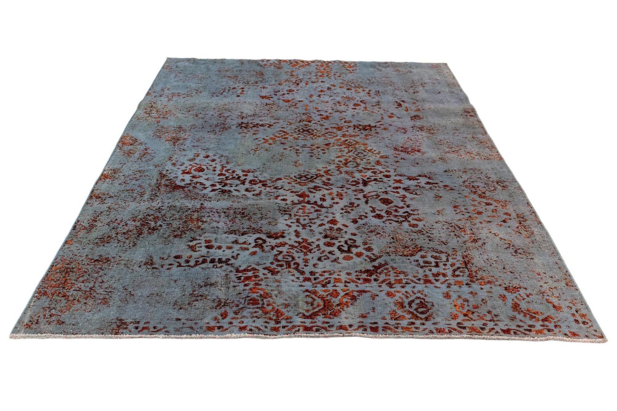 6' 3 x 9' 7 Vintage Royal Wool Rug
