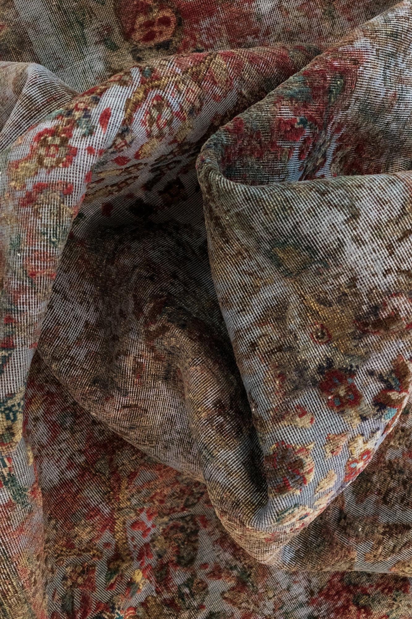 6' 4 x 9' 10 Vintage Royal Wool Rug