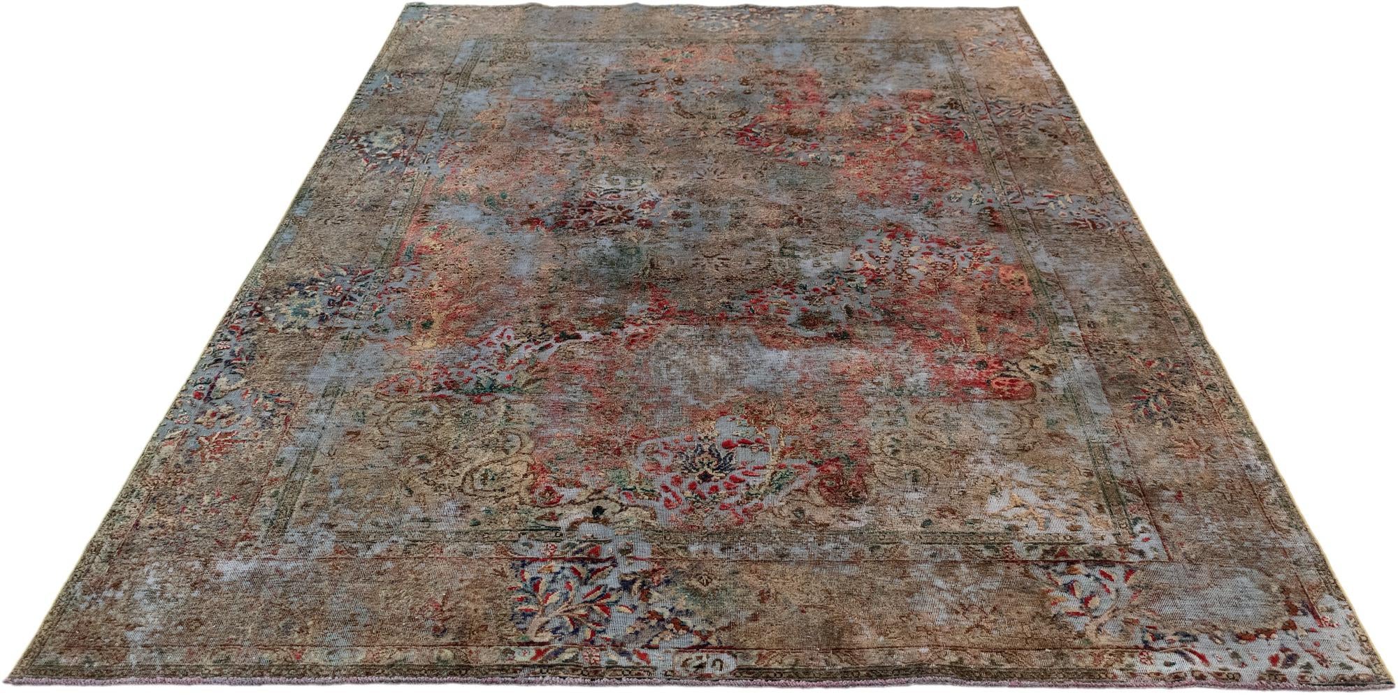 6' 4 x 9' 10 Vintage Royal Wool Rug