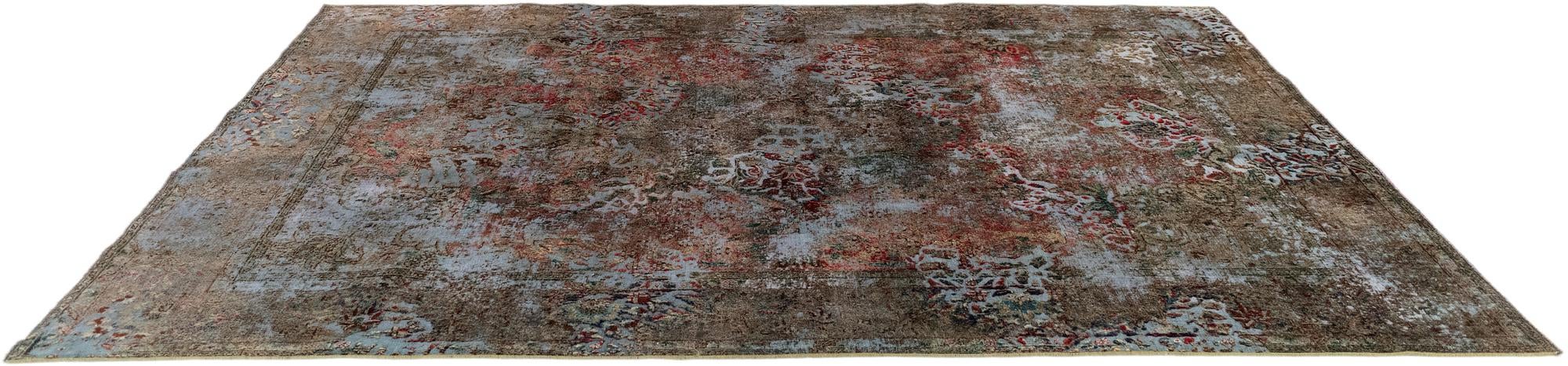 6' 4 x 9' 10 Vintage Royal Wool Rug