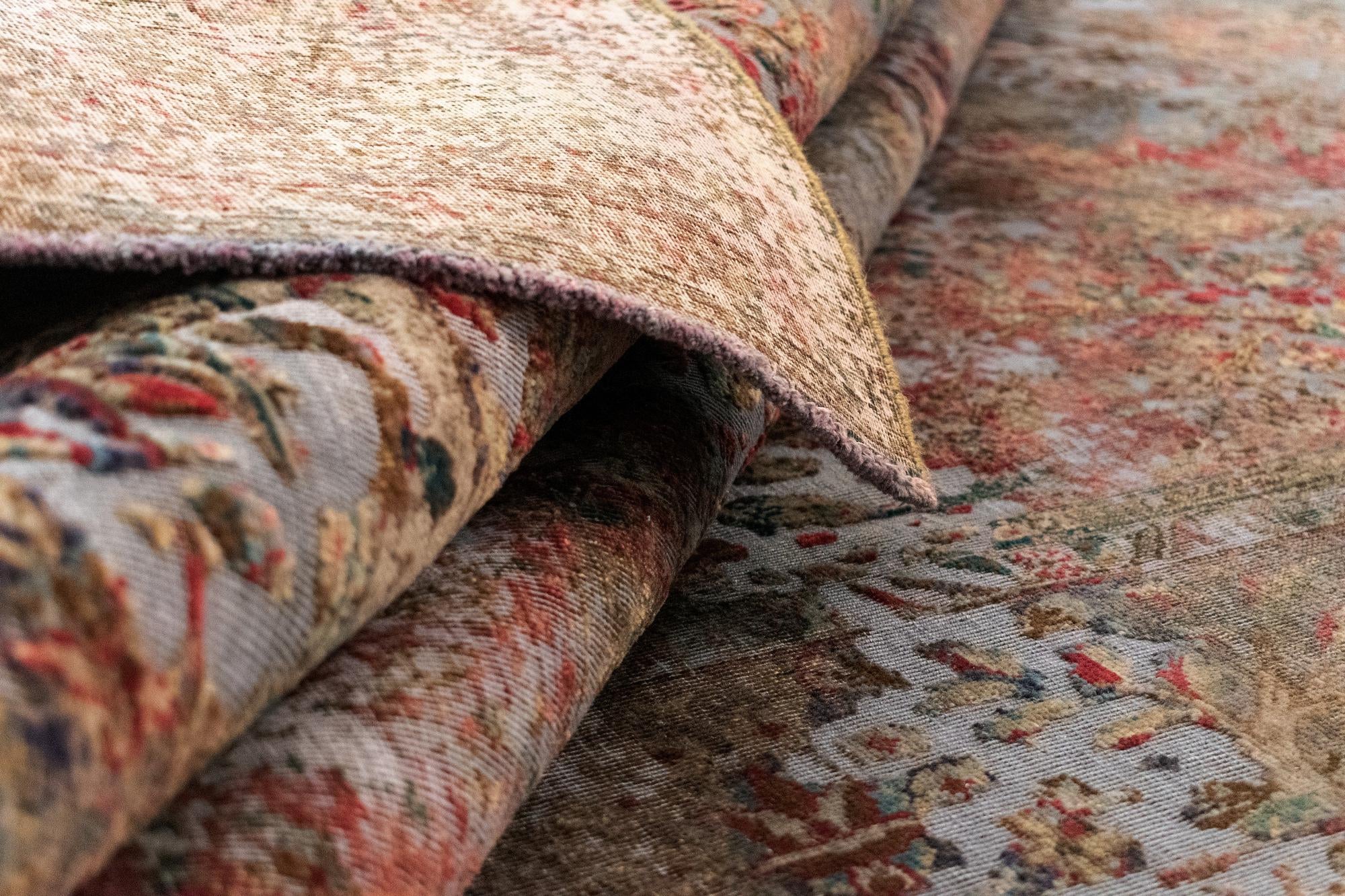 6' 4 x 9' 10 Vintage Royal Wool Rug