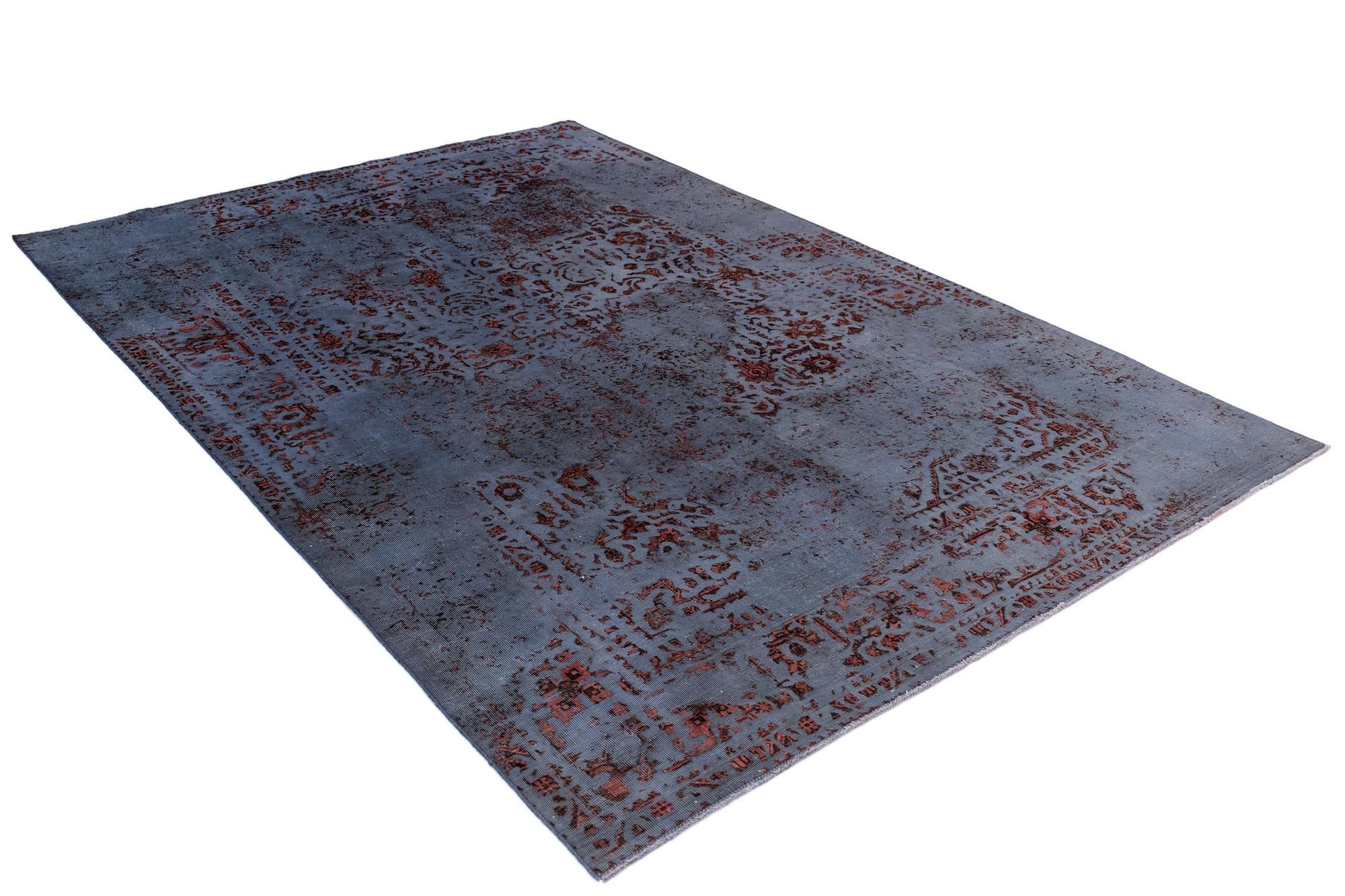 6' 2 x 9' 5 Vintage Royal Wool Rug