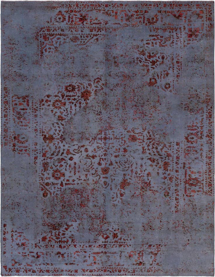 Detail image of 6' 2 x 9' 5 Vintage Royal Wool Rug