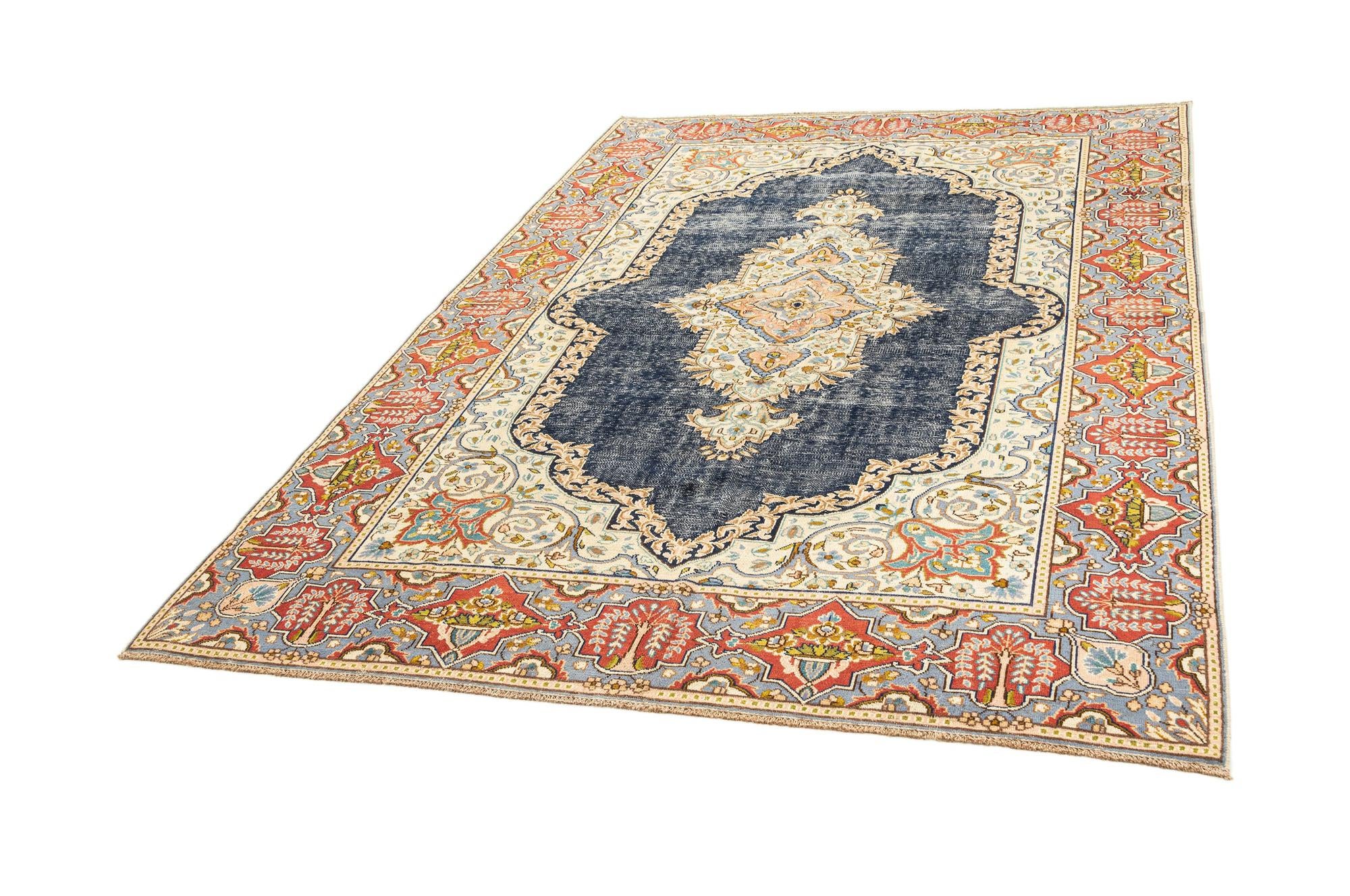 6' 7 x 9' 9 Vintage Royal Rug