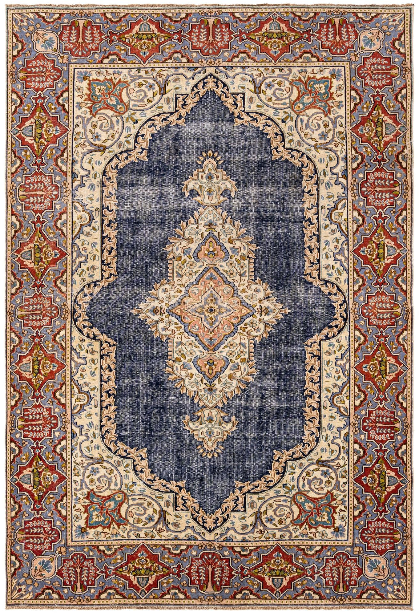6' 7 x 9' 9 Vintage Royal Rug