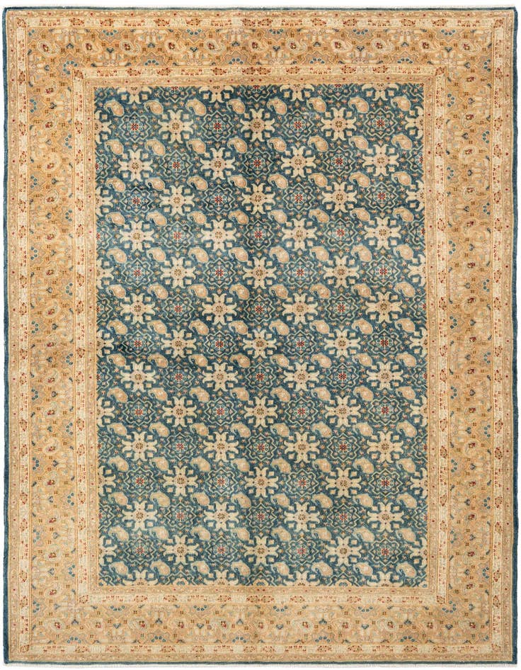 Detail image of 5' 1 x 8' Vintage Royal Rug