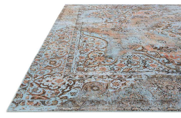 9' 7 x 11' 11 Vintage Royal Wool Rug