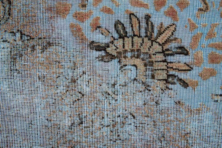 9' 7 x 11' 11 Vintage Royal Wool Rug