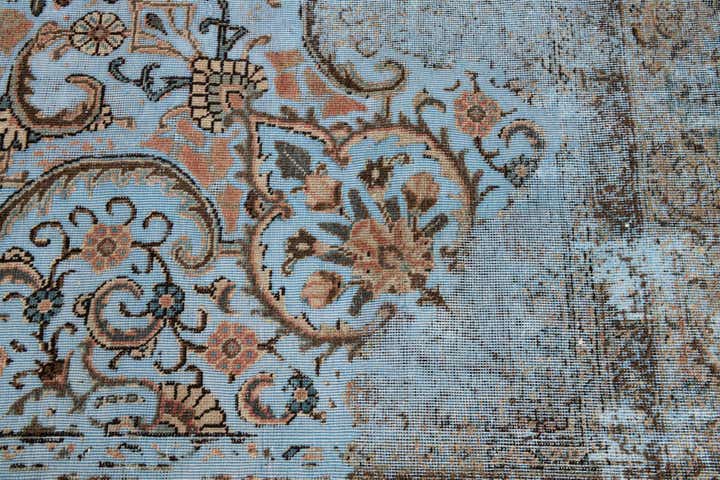 9' 7 x 11' 11 Vintage Royal Wool Rug